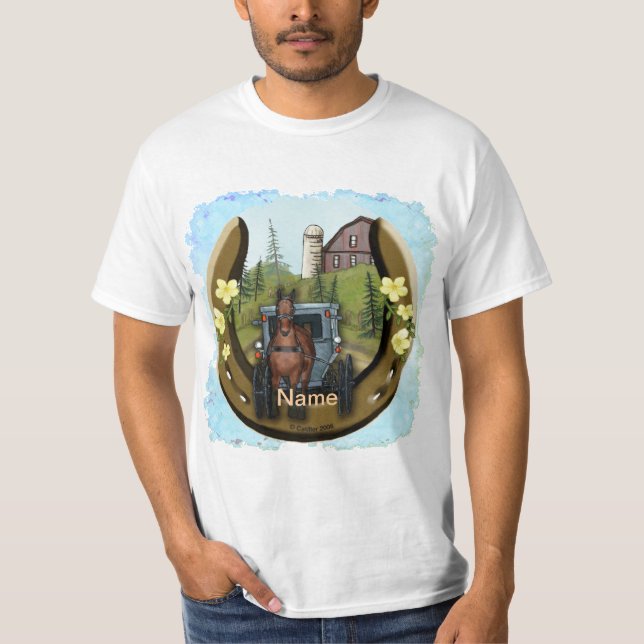 Amish Road Trip T - Shirt (Vorderseite)