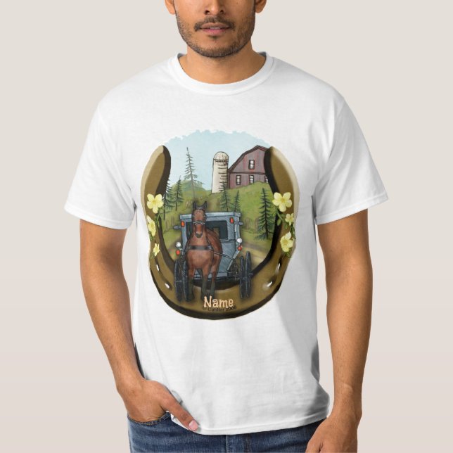 Amish Road Trip T - Shirt (Vorderseite)