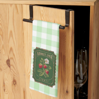 Amit one - Strawberry Geschirrtuch