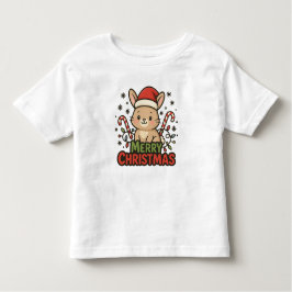AMITA | Cute Bunny Merry Christmas Kleinkind T-shirt
