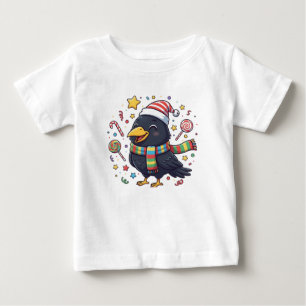 AMITA   Happy Crow - Candy Fun Baby T-shirt
