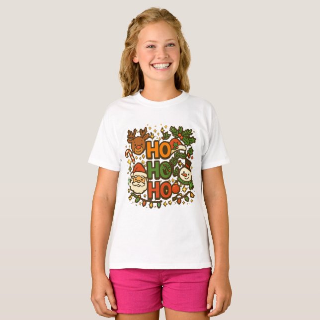 AMITA | HO HO HO Holiday Crew Tee (Vorne ganz)