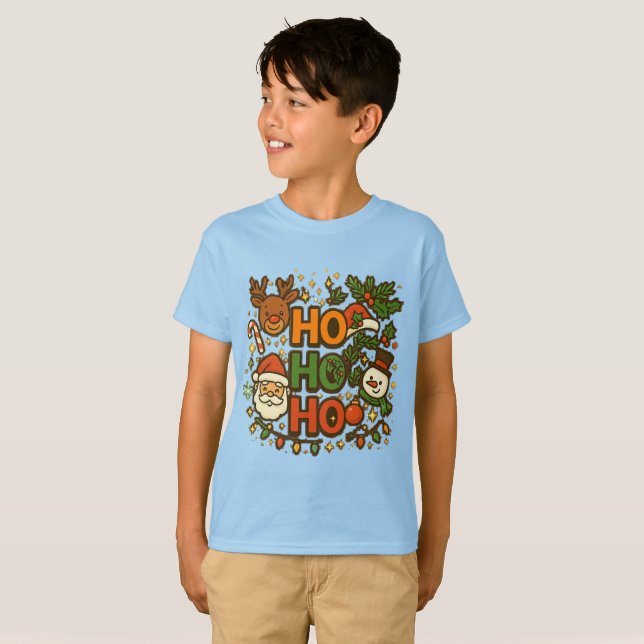 AMITA | HO HO HO Holiday Crew Tee (Vorne ganz)