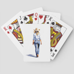 AMITA Infinite West Cowgirl Elegance Spielkarten