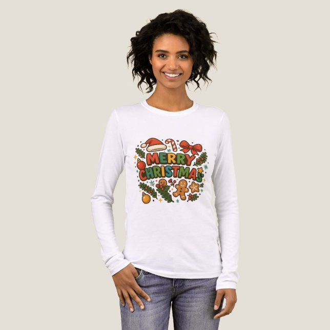 AMITA | Merry Christmas Party Tee (Vorderseite voll)