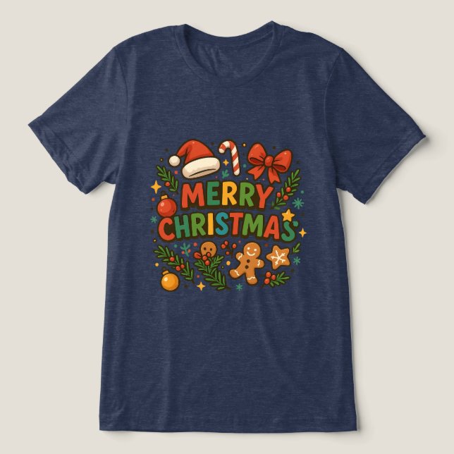 AMITA | Merry Christmas Party Tee (Design Vorderseite)