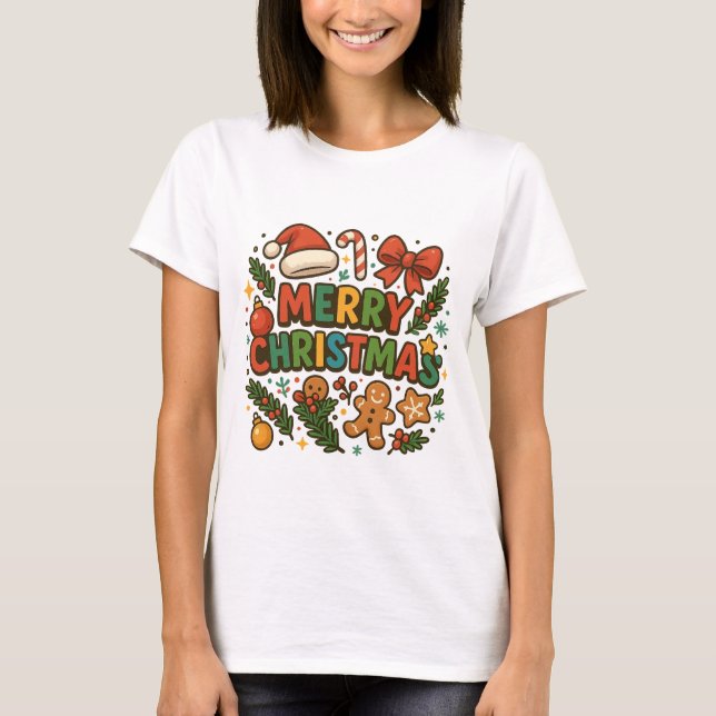 AMITA | Merry Christmas Party Tee (Vorderseite)