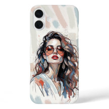 AMITA | Soft Pastel Art Frau Handyhüllen