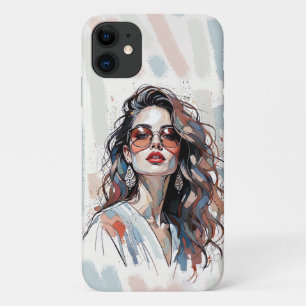 AMITA Soft Pastel Art Frauentelefonhüllen Case-Mate iPhone Hülle