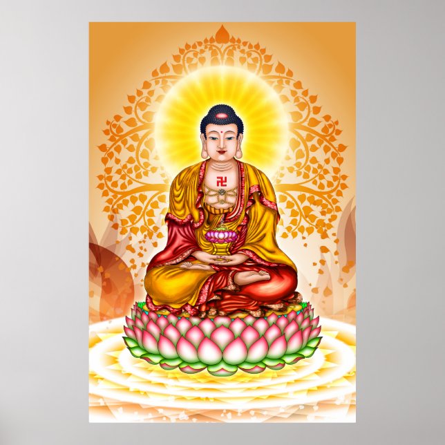 Amitabha Buddha 02 Poster (Vorne)