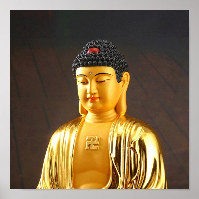 Amitabha Buddha Poster (Vorne)
