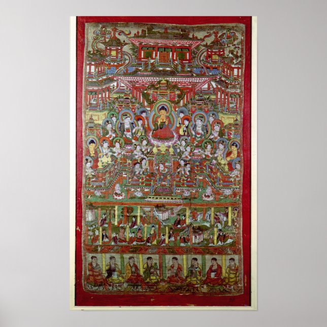 Amitabha-Paradies Poster (Vorne)