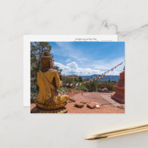Amitabha Stupa und Peace Park Postkarte