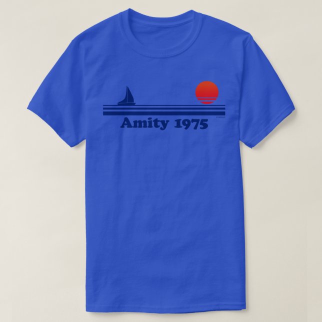 Amity 1975 Hoodie T-Shirt (Design vorne)
