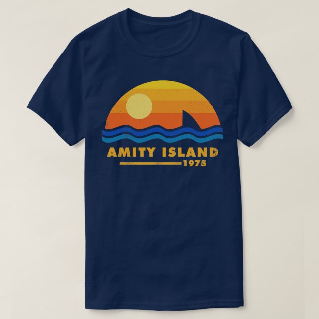 Amity Island 1975 T-Shirt (Design vorne)