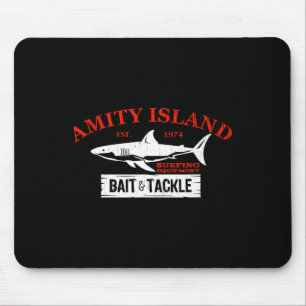 Amity Island It and Tackle Retro Fishing 1 Mousepad