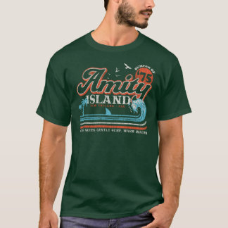 Amity Island Retro Abgetragen Universal UCS LLC Ju T-Shirt