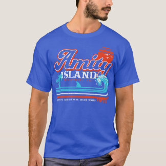 Amity Island Retro Universell UCS LLC T-Shirt