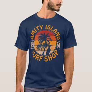 Amity Island Surf Shop Vintag 1974 T-Shirt