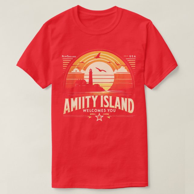 Amity Island T-Shirt (Design vorne)
