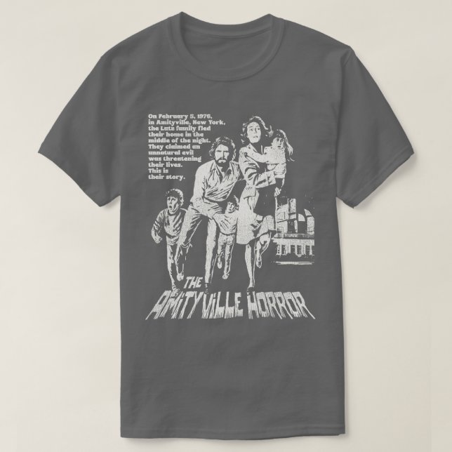 AMITYVILLE HORROR T-Shirt (Design vorne)