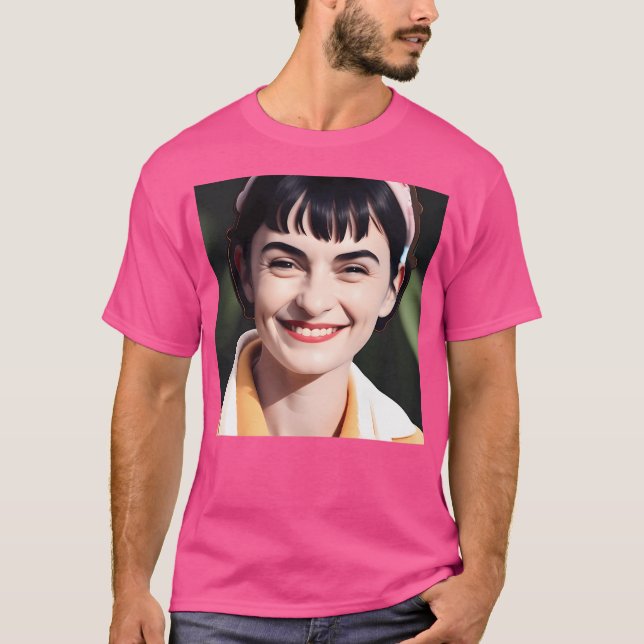 Amlie Poulain - Französische Filmkunst T-Shirt (Vorderseite)