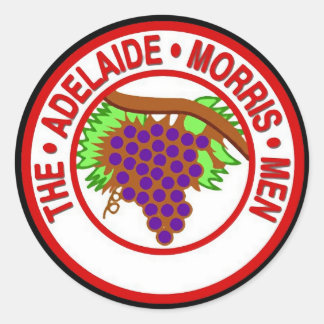 AMM Logo-Aufkleber Runder Aufkleber