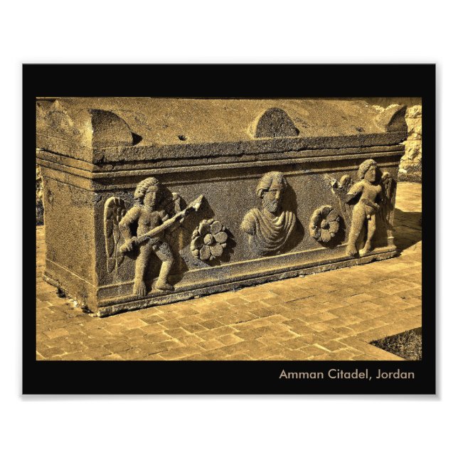 Amman Citadel Coffin Fotodruck (Vorne)