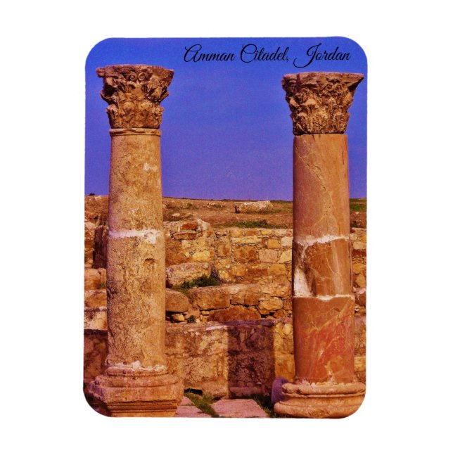 Amman Citadel, Jordanien Magnet (Vertikal)