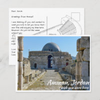 Amman Jordan mit dem Umayyad-Palast