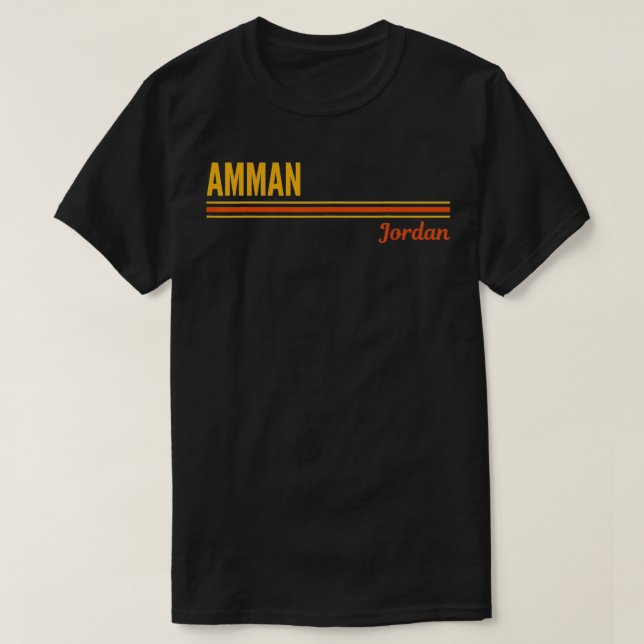 Amman Jordan T-Shirt (Design vorne)