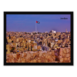 Amman, Jordanien Fotodruck