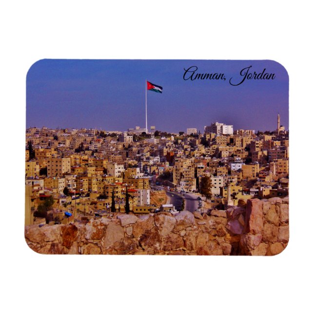 Amman, Jordanien Magnet (Horizontal)