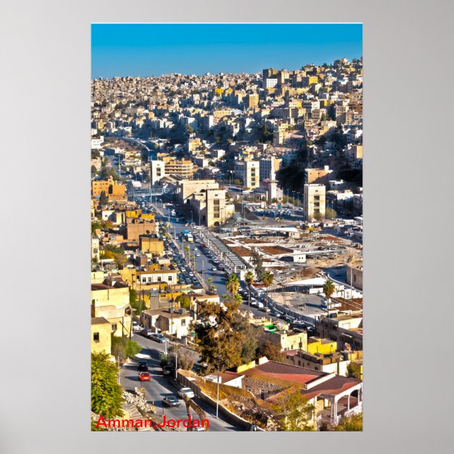 Amman, Jordanien Poster (Vorne)
