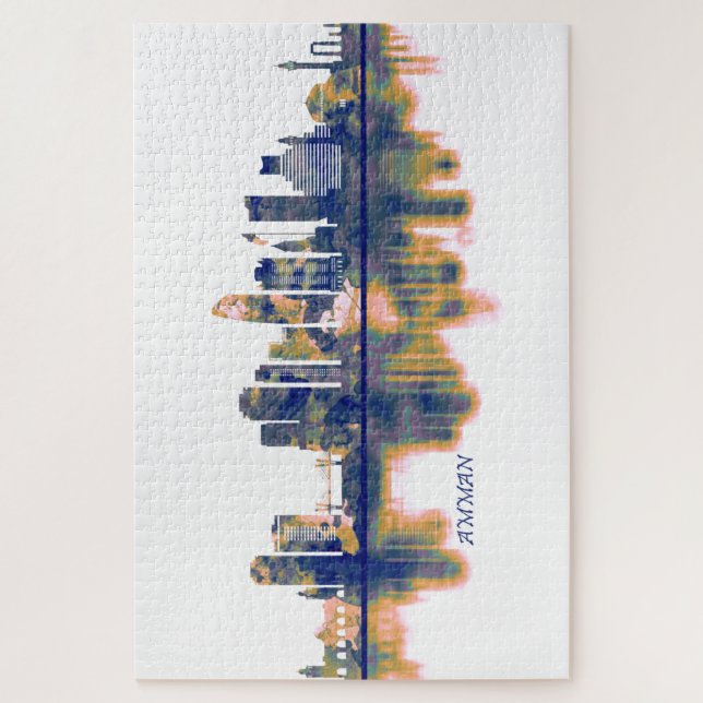 Amman Skyline Puzzle (Vertikal)