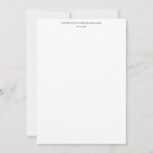 Ammenhai-Grußkarte Einladung