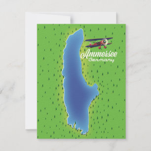 Ammersee-Landkarte