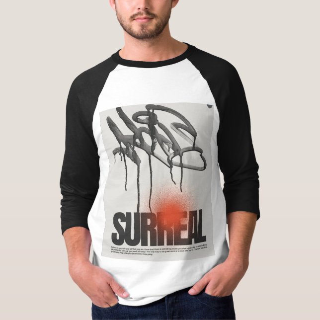 AMMEZING SCHRIFTART DISIGN IN SCHWARZ DISIGN AUF T T-Shirt (Vorderseite)