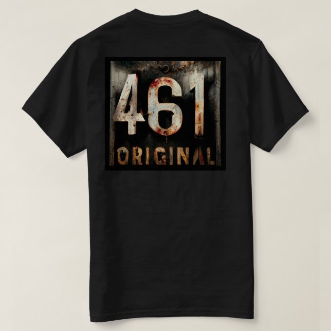 AMMO 461 Original T-Shirt (Design Rückseite)