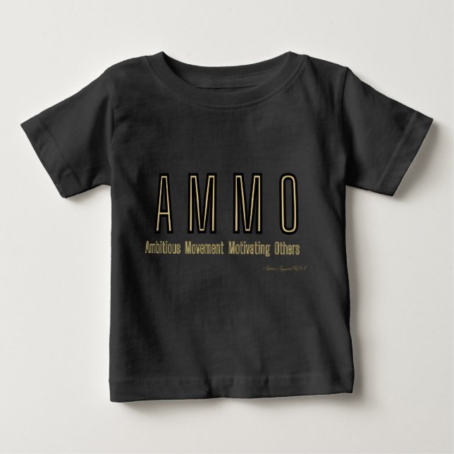 Ammo Apparel USA Akronym Baby T-shirt (Vorderseite)