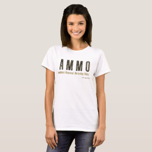 Ammo Apparel USA Akronym II T - Shirt der Frau