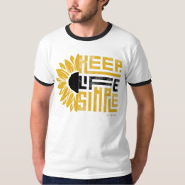 Ammo Apparel USA Behalt Life Simple Men's Ringer T-Shirt