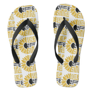 Ammo Apparel USA Behalt Life Simple Unisex Flip Flops