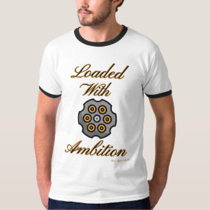 Ammo Apparel USA beladen mit Ambition Men's Ringer T-Shirt