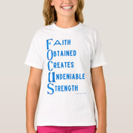 Ammo Apparel USA Focus Akronym Girl's T - Shirt