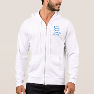 Ammo Apparel USA Focus Akronym Men's Zip Hoodie