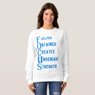 Ammo Apparel USA Focus Akronym Weibliches Sweatshi Sweatshirt