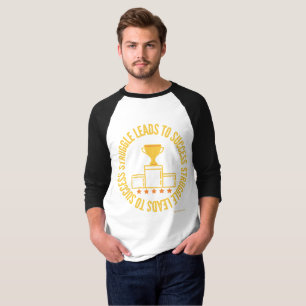 Ammo Apparel USA Kampf um den Erfolg Männerraglan T-Shirt