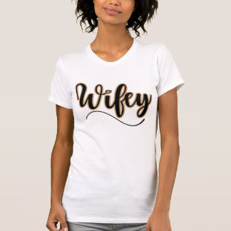 Ammo Apparel USA Wifey Tan Bold Woman's T-Shirt