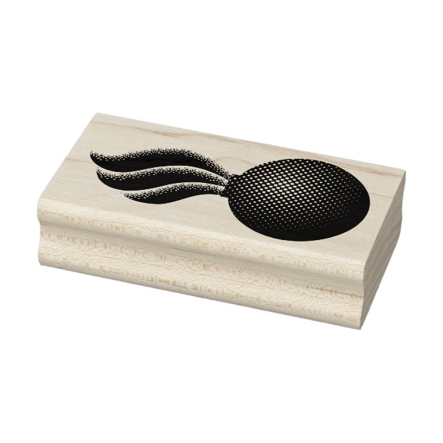 Ammo Pitchpot Bomb Symbol IYAAYAS Gummistempel (Stempel)